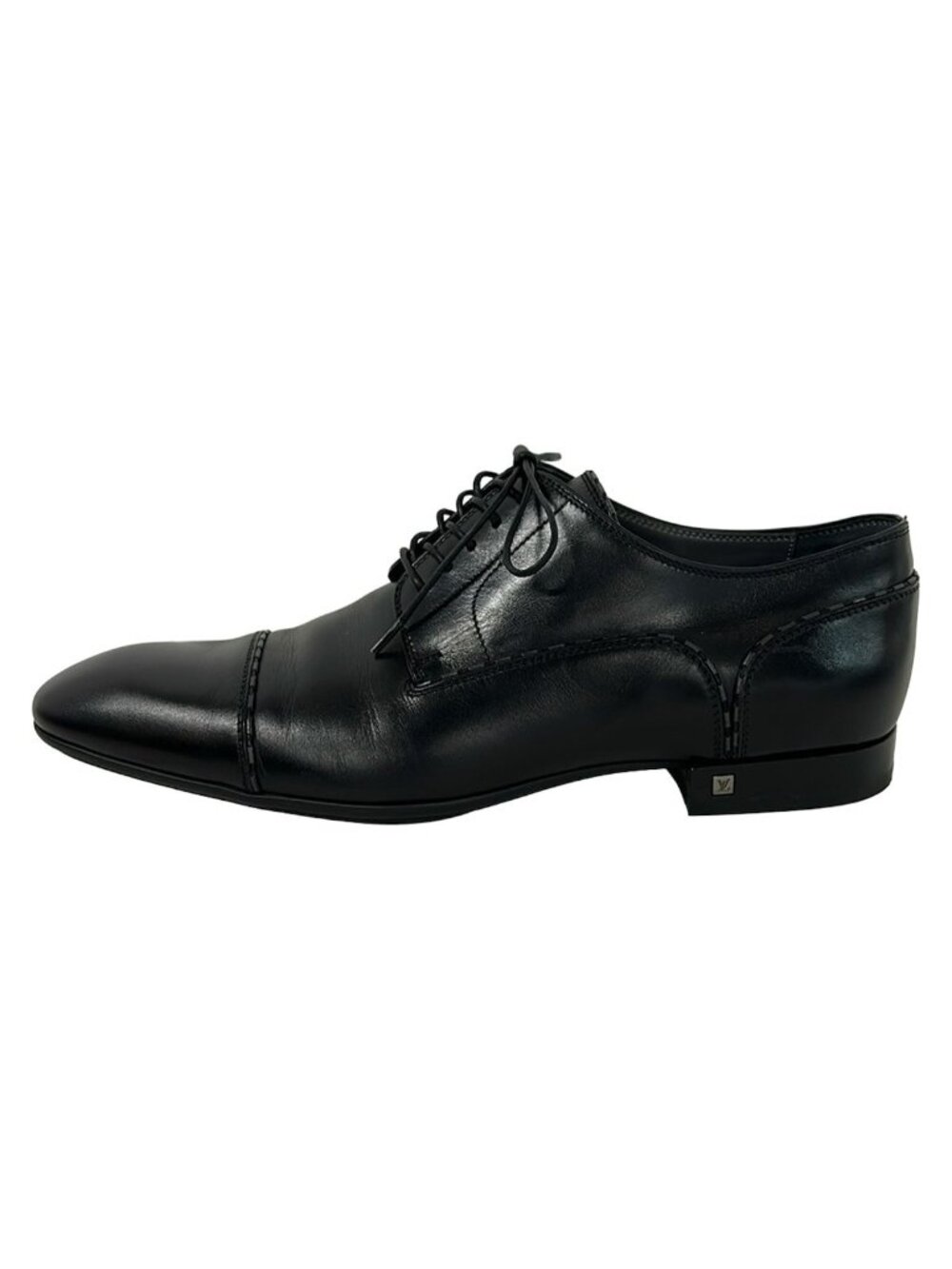 Louis Vuitton Shoes Black Leather 6